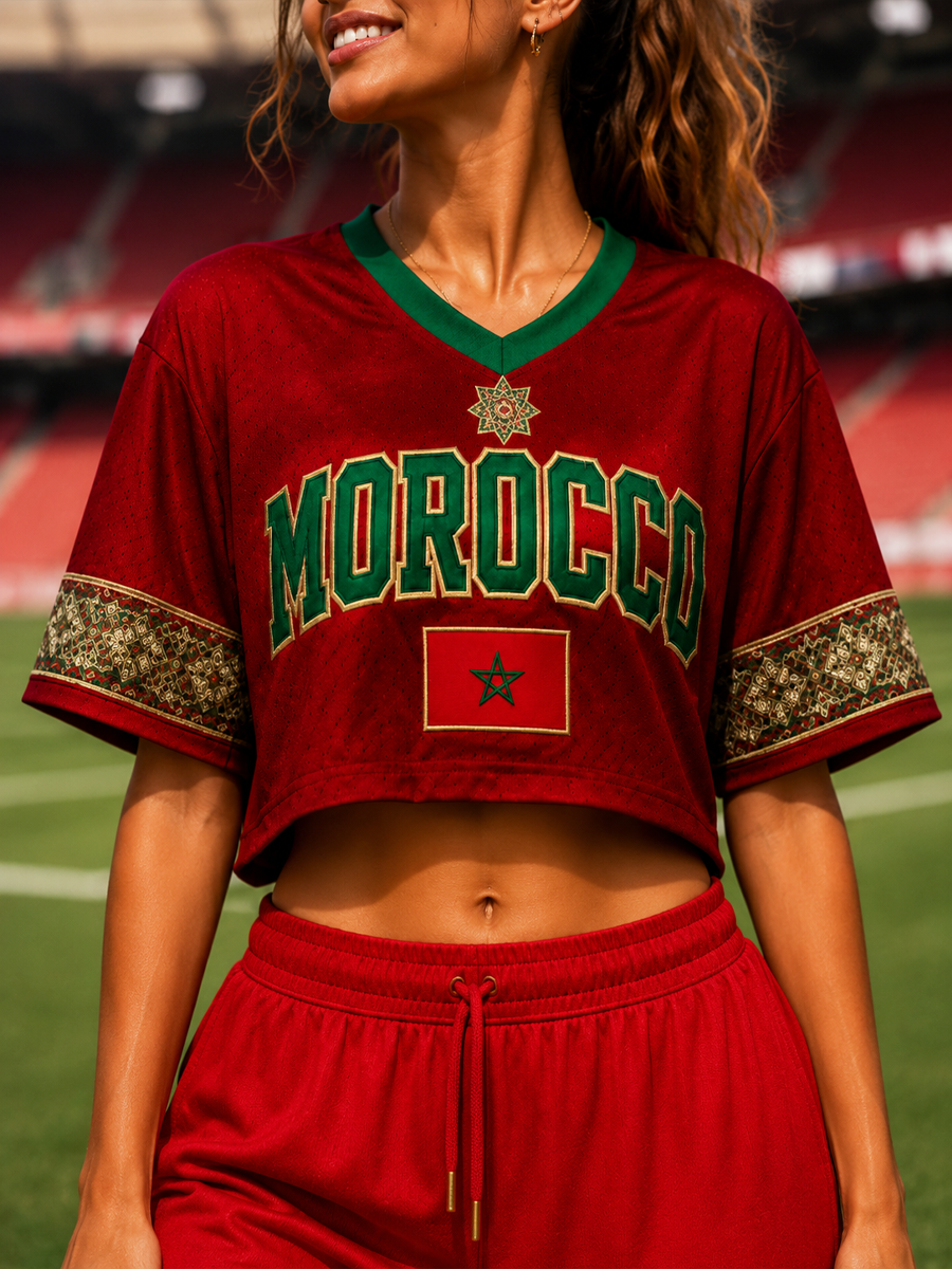 Camiseta de manga corta para mujer