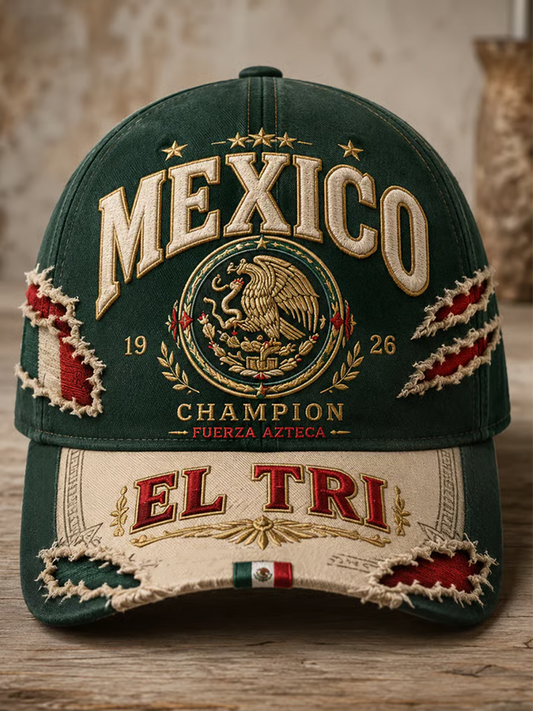 Fútbol de México unisex impreso Sombrero