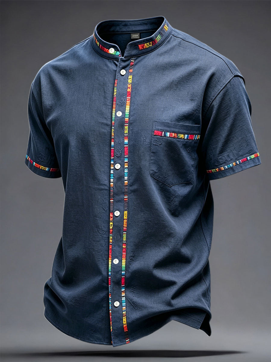 Camisa Guelaguetza Mexico Art Printed para hombre