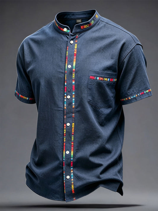 Camisa Guelaguetza Mexico Art Printed para hombre