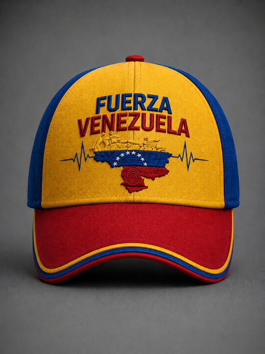 Gorra unisex con estampado FUERZA VENEZUELA