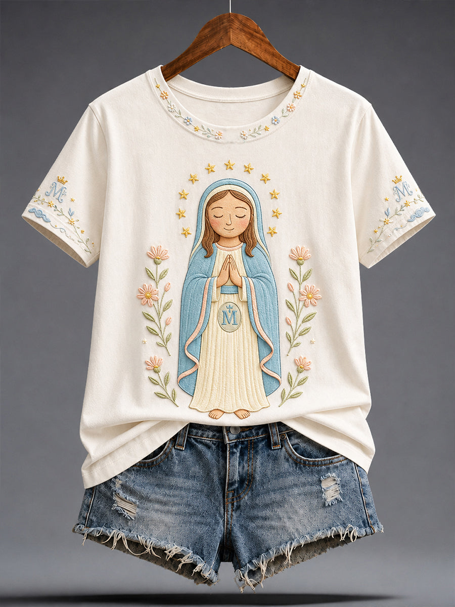 La asunción de las mujeres del arte de Mary Faith imprimió la camiseta