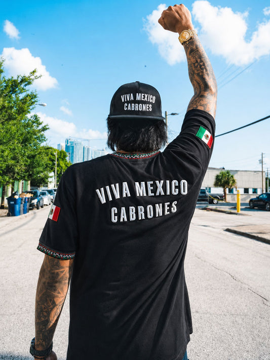 Camiseta estampada con diseño del Día de la Independencia de México para hombre