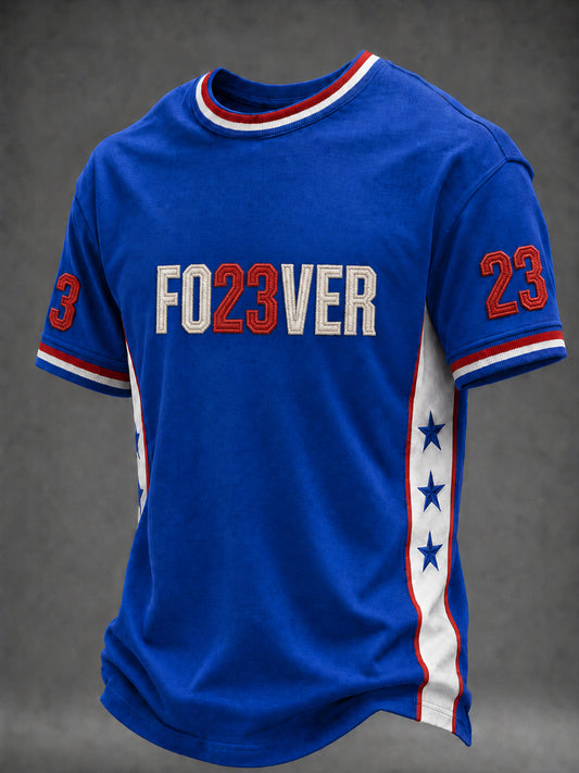 Camiseta de manga corta gráfica para hombre Basketball Fan