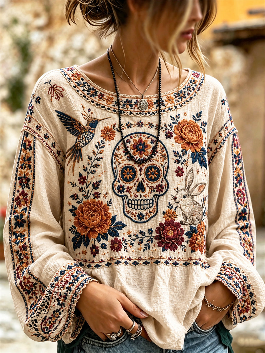 Dia De Los Muertos Celebration Top