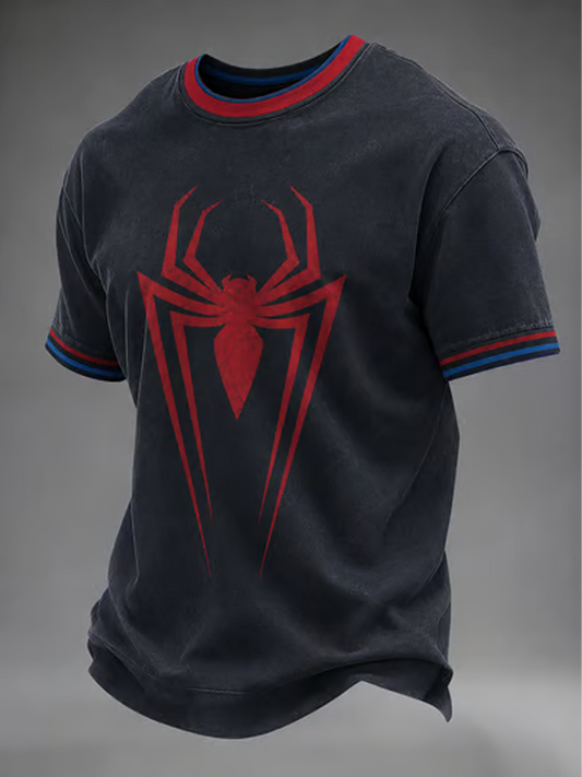 Camiseta Hombre araña películas manga corta