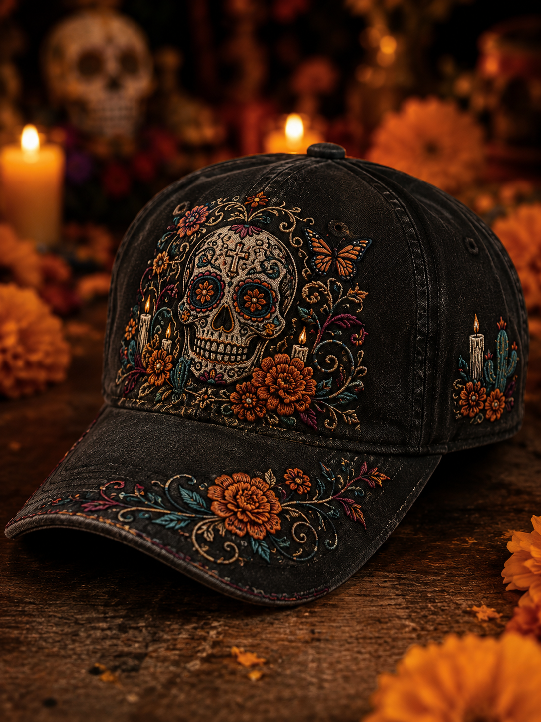 Day Of The Dead Unisex Gorro