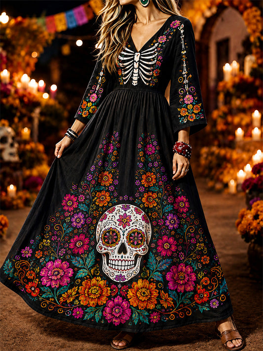 Vestidos del Día de Muertos para mujer