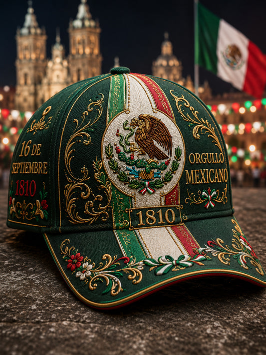 Sombrero unisex del Día de la Independencia de México