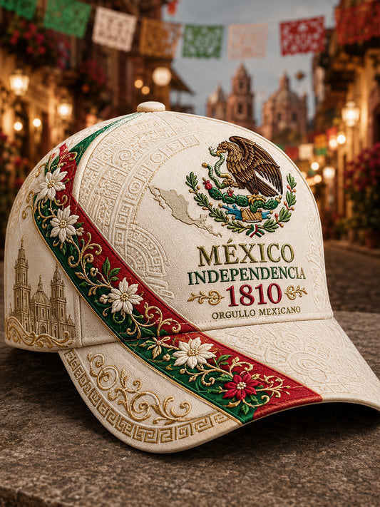 Sombrero unisex del Día de la Independencia de México