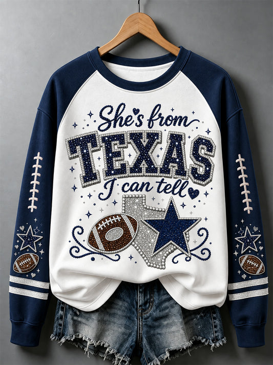 Regalo de Gameday del fútbol de las mujeres para la sudadera ocasional de los fans del fútbol