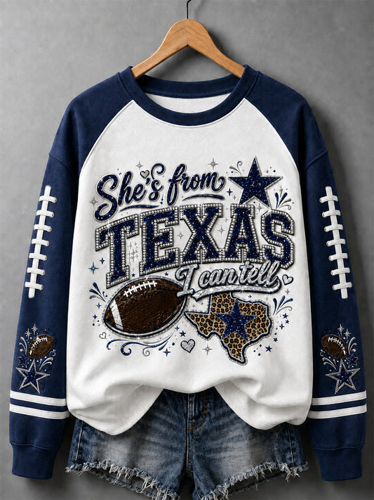 Sudadera casual, regalo del día del partido de fútbol para mujeres y aficionados al fútbol