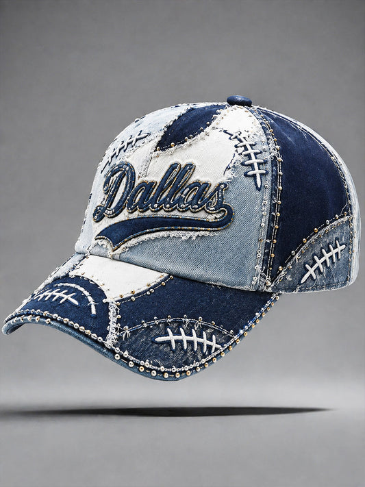 Regalo de Gameday de fútbol para los aficionados al fútbol sombrero unisex casual