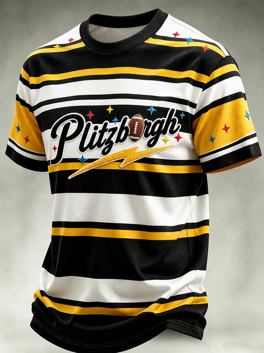 Camiseta manga corta de fútbol para hombre