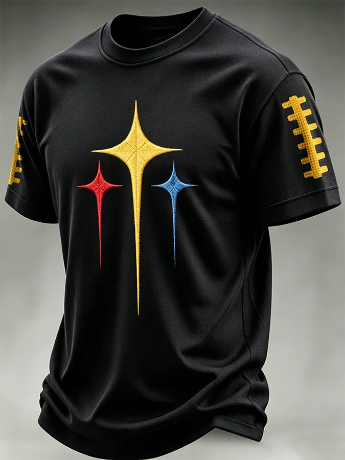 Camiseta de manga corta Pittsburgh Football para hombre