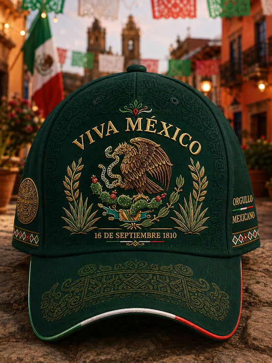 Sombrero unisex del Día de la Independencia de México