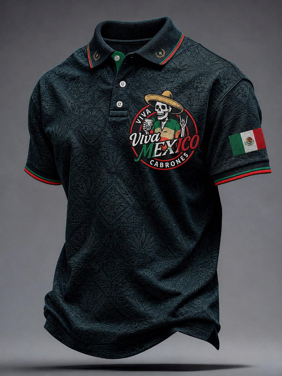 Tops casuales impresos del arte del día de la independencia de México de los hombres