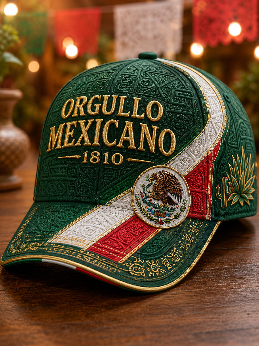 Sombrero unisex del Día de la Independencia de México
