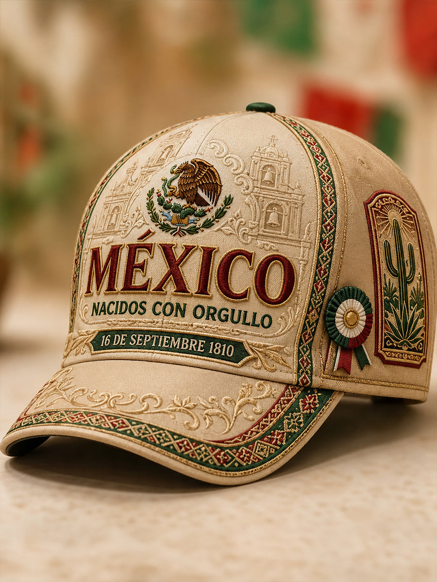 Sombrero unisex del Día de la Independencia de México