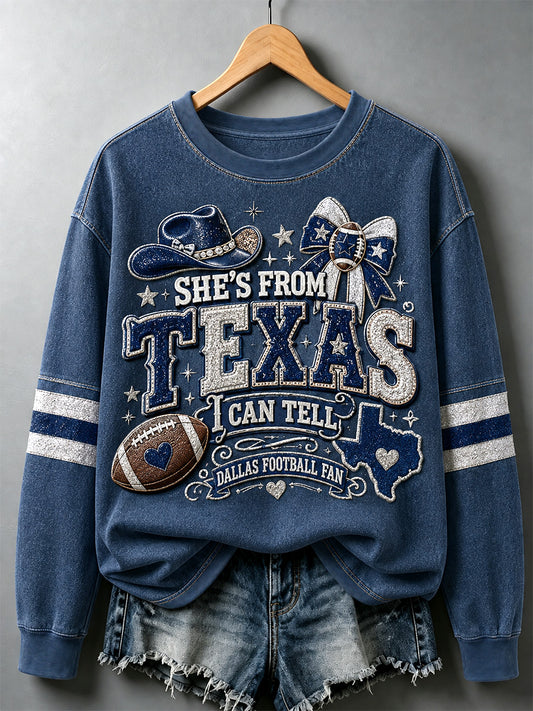 Sudadera casual, regalo del día del partido de fútbol para mujeres y aficionados al fútbol