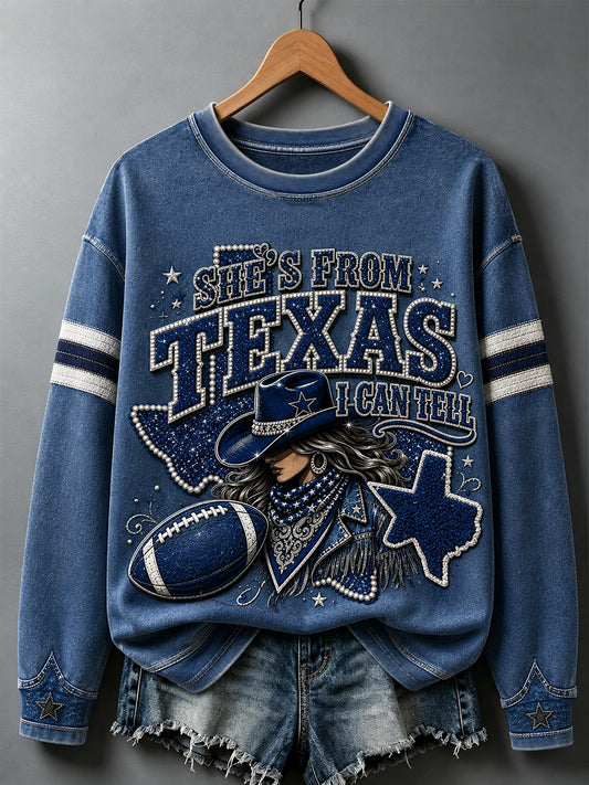 Sudadera casual, regalo del día del partido de fútbol para mujeres y aficionados al fútbol