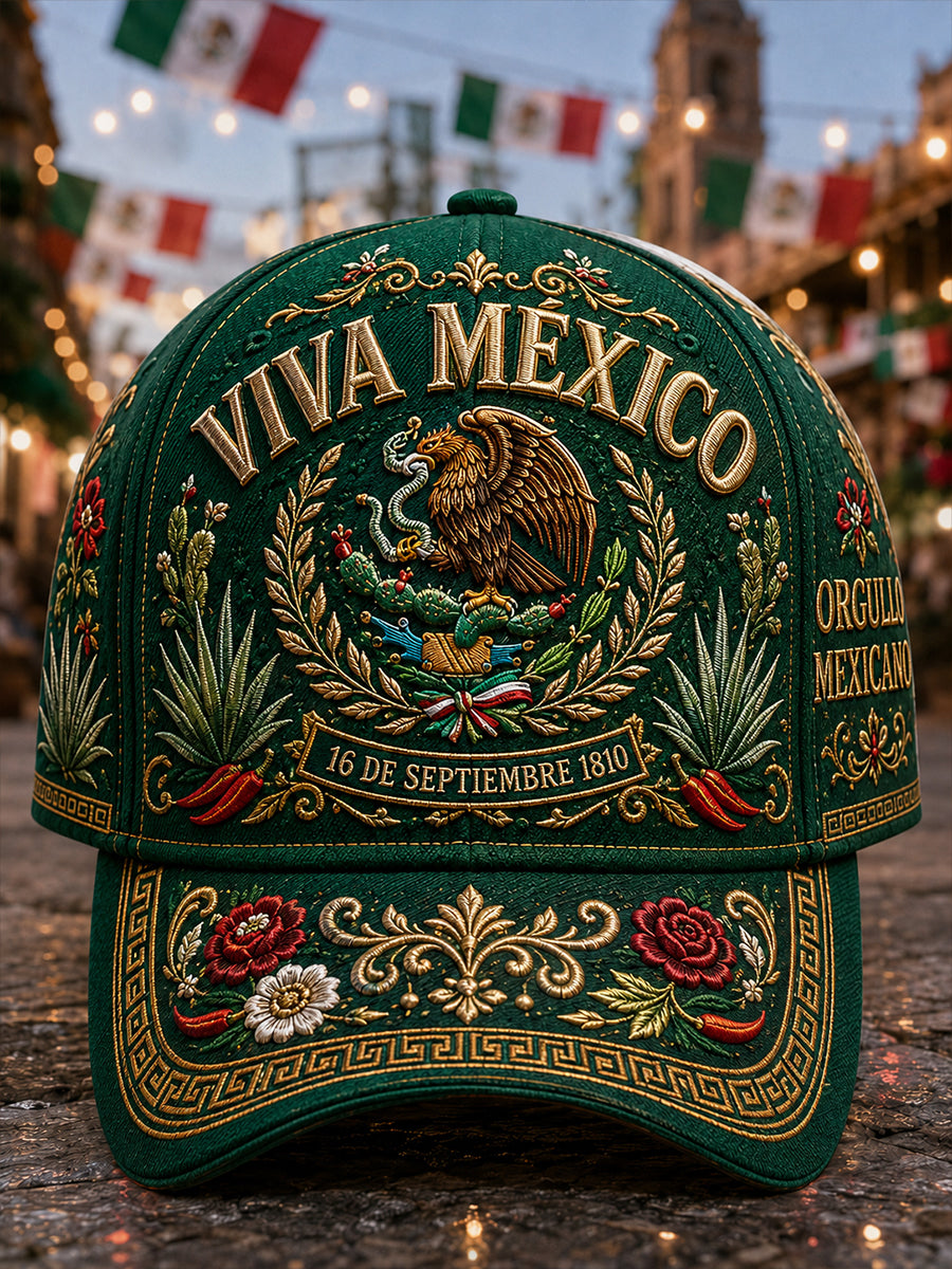 Sombrero unisex del día de la independencia mexicana