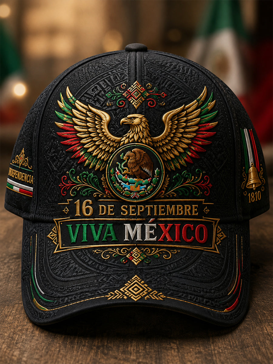 Sombrero unisex del Día de la Independencia de México