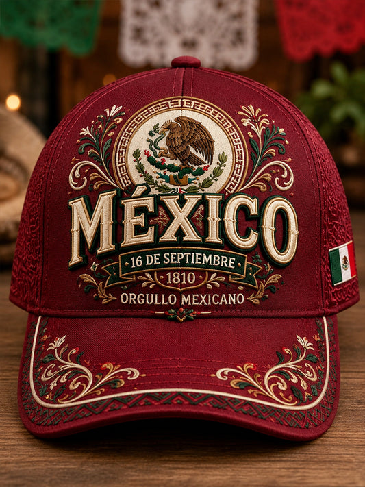 Sombrero unisex del Día de la Independencia de México