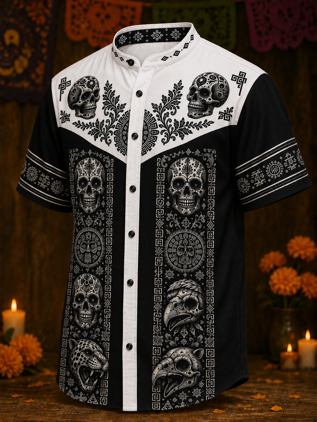 Camisa de manga corta para hombre Day Of The Dead