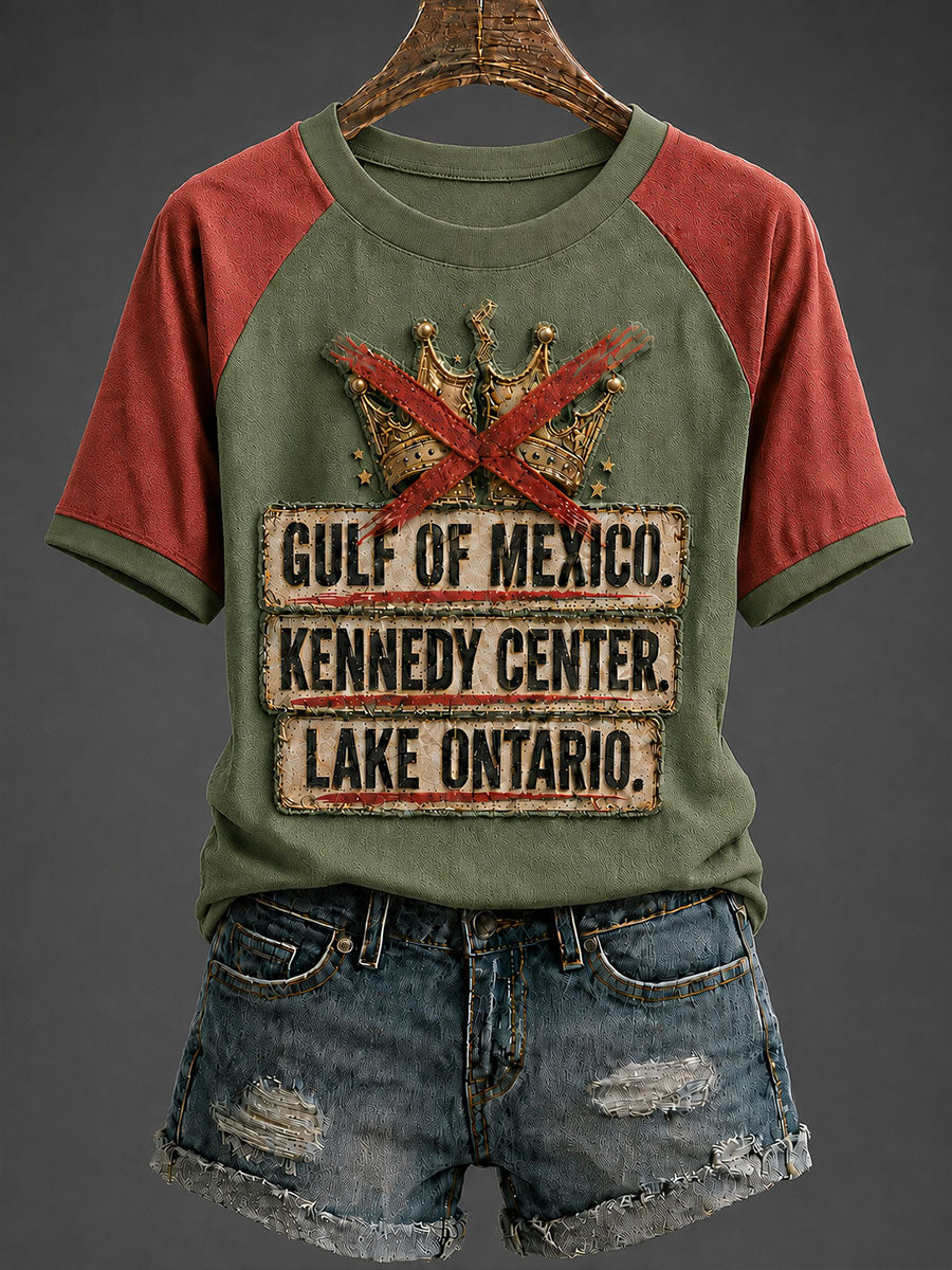 Camiseta de manga corta para mujer Lake Ontario Always And Forever