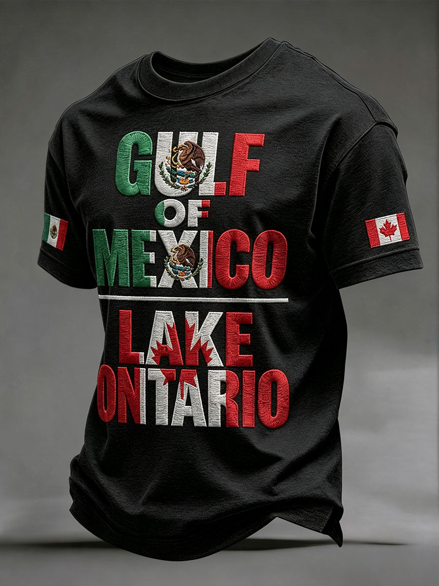 Camisetas de hombre "Golfo de México Lago Ontario"