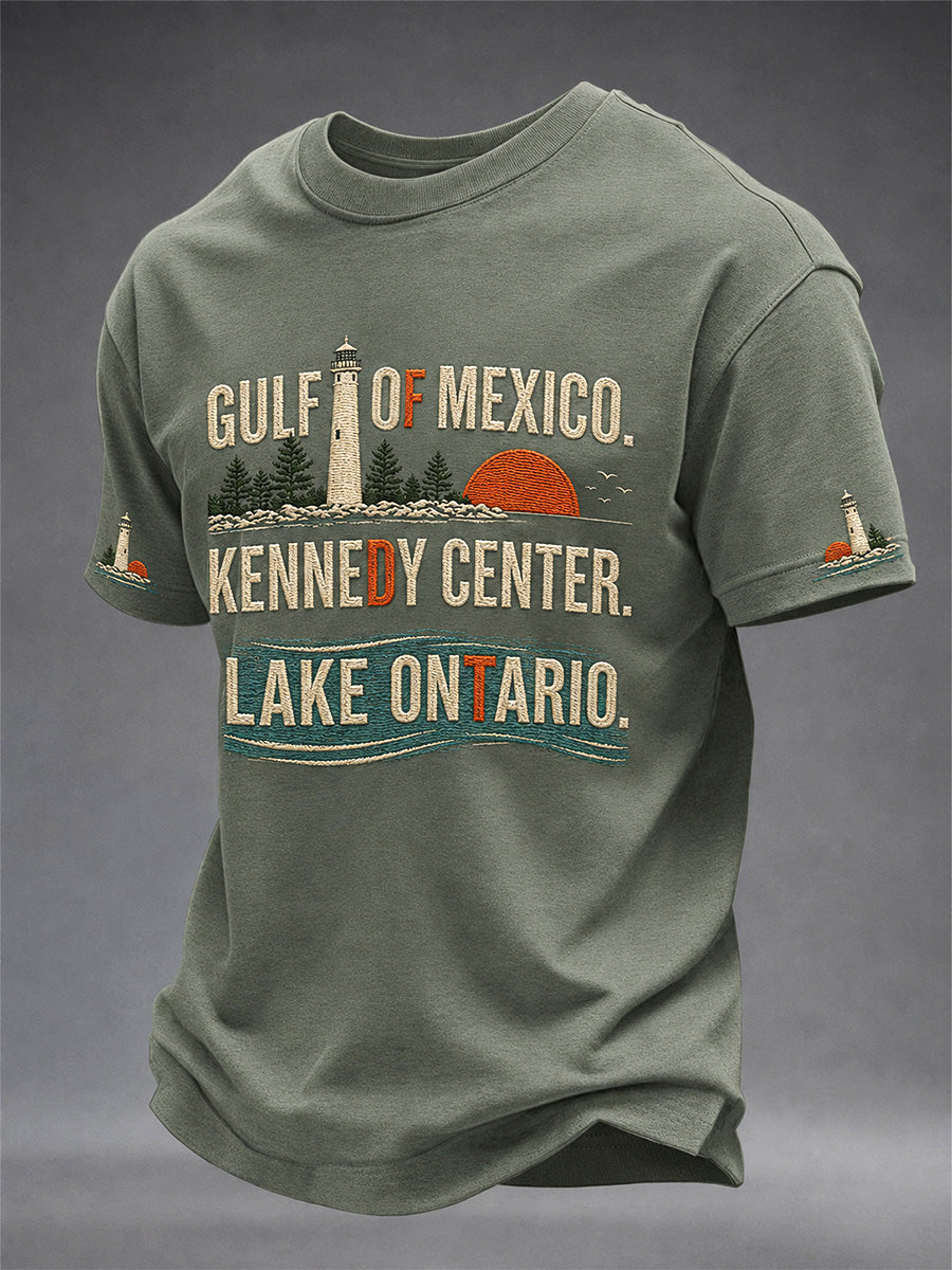 Camiseta Lake Ontario Always And Forever para hombre