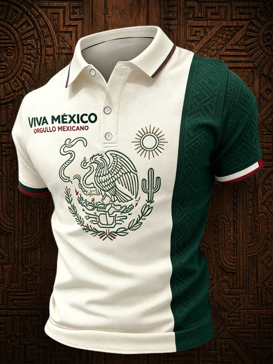 Camisetas casuales estampadas para el Día de la Independencia de México, para hombre