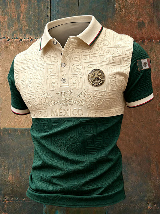 Camisetas casuales estampadas para el Día de la Independencia de México, para hombre
