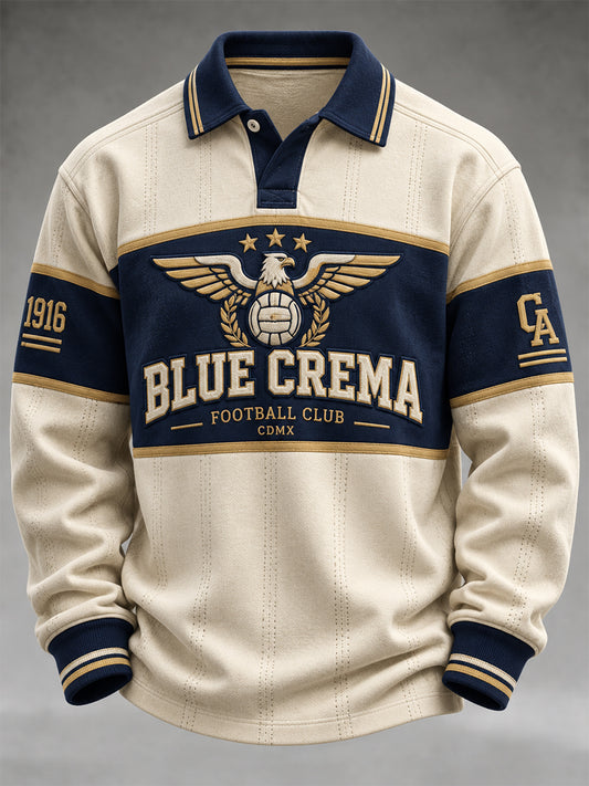 Polo informal estampado del equipo de fútbol masculino del Club América