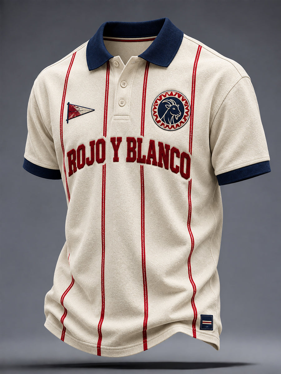 Camisetas casuales con estampado artístico de cabra para amantes del fútbol mexicano, para hombre