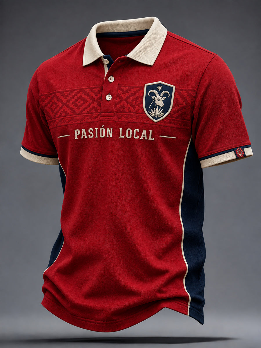 Camisetas casuales con estampado artístico de cabra para amantes del fútbol mexicano, para hombre