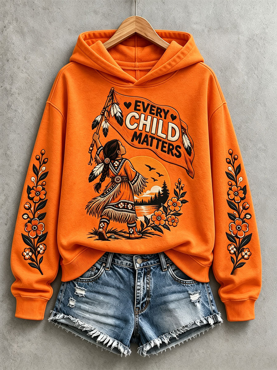 Sudadera con capucha Every Child Matters para mujer