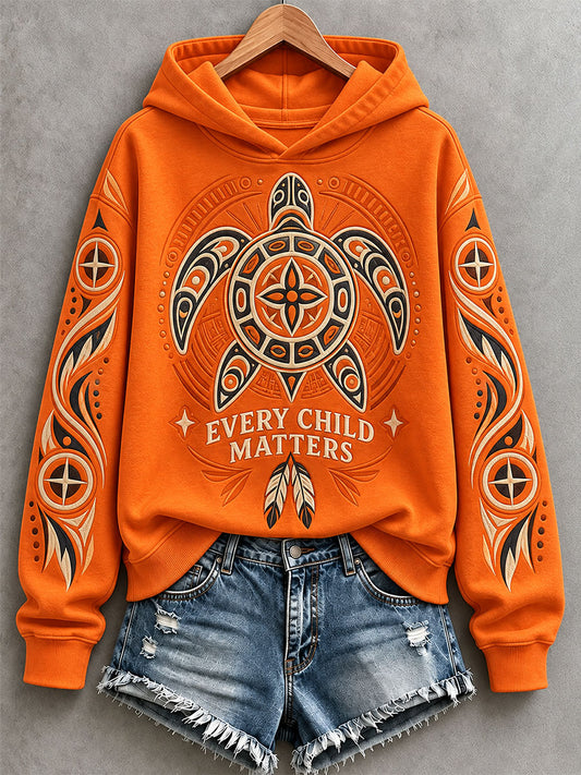 Sudadera con capucha Every Child Matters para mujer