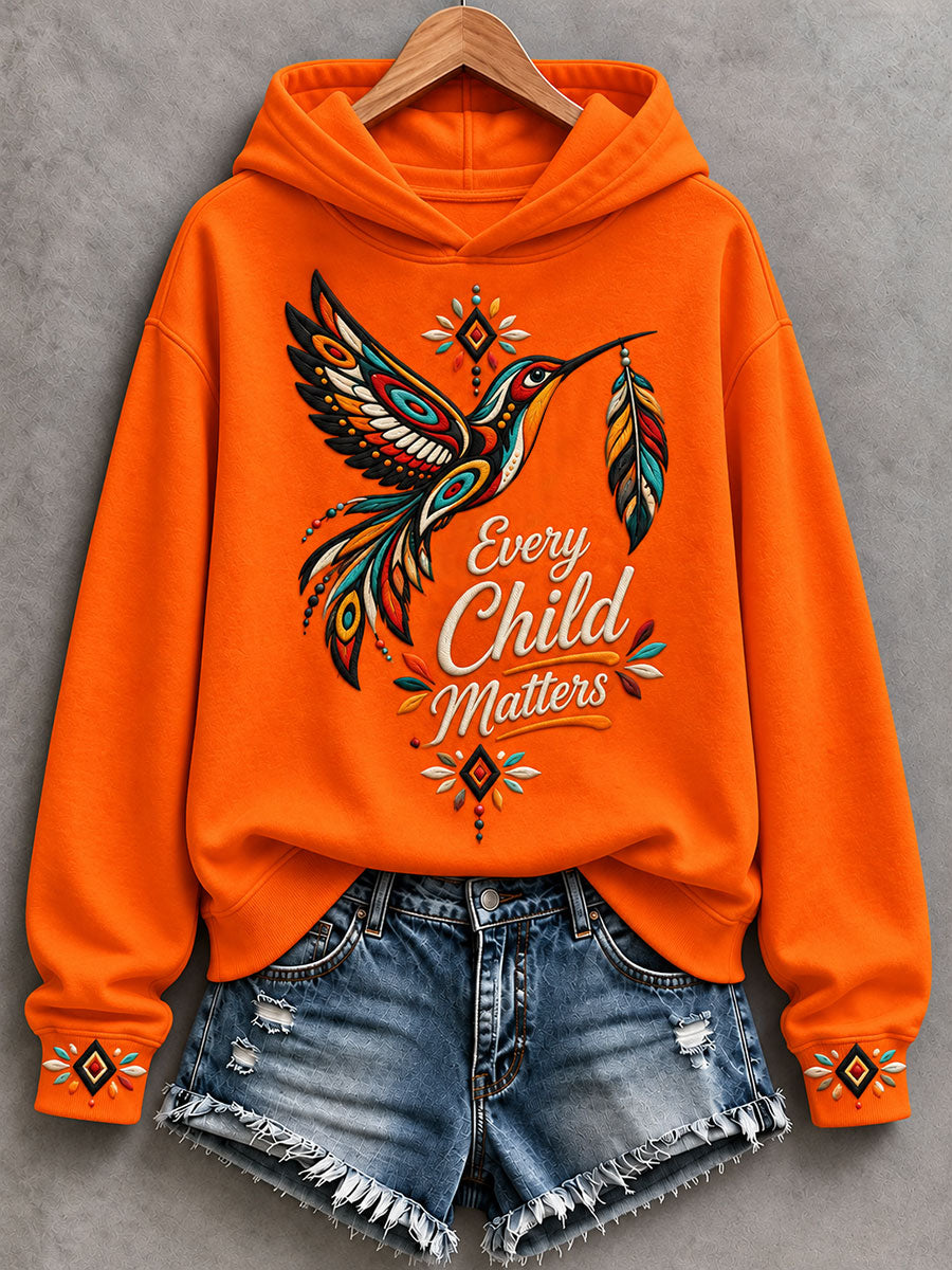 Sudadera con capucha Every Child Matters para mujer