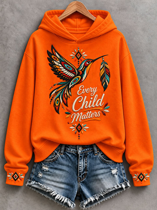 Sudadera con capucha Every Child Matters para mujer