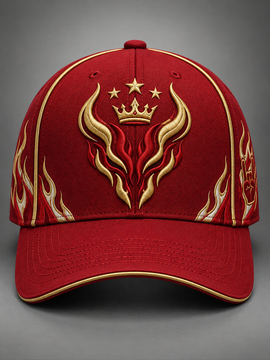 Gorra informal estampada de fútbol Toluca unisex