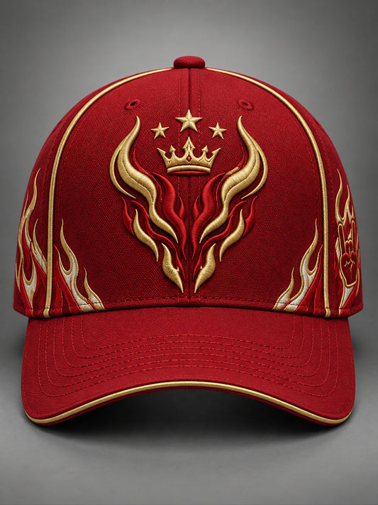 Gorra informal estampada de fútbol Toluca unisex