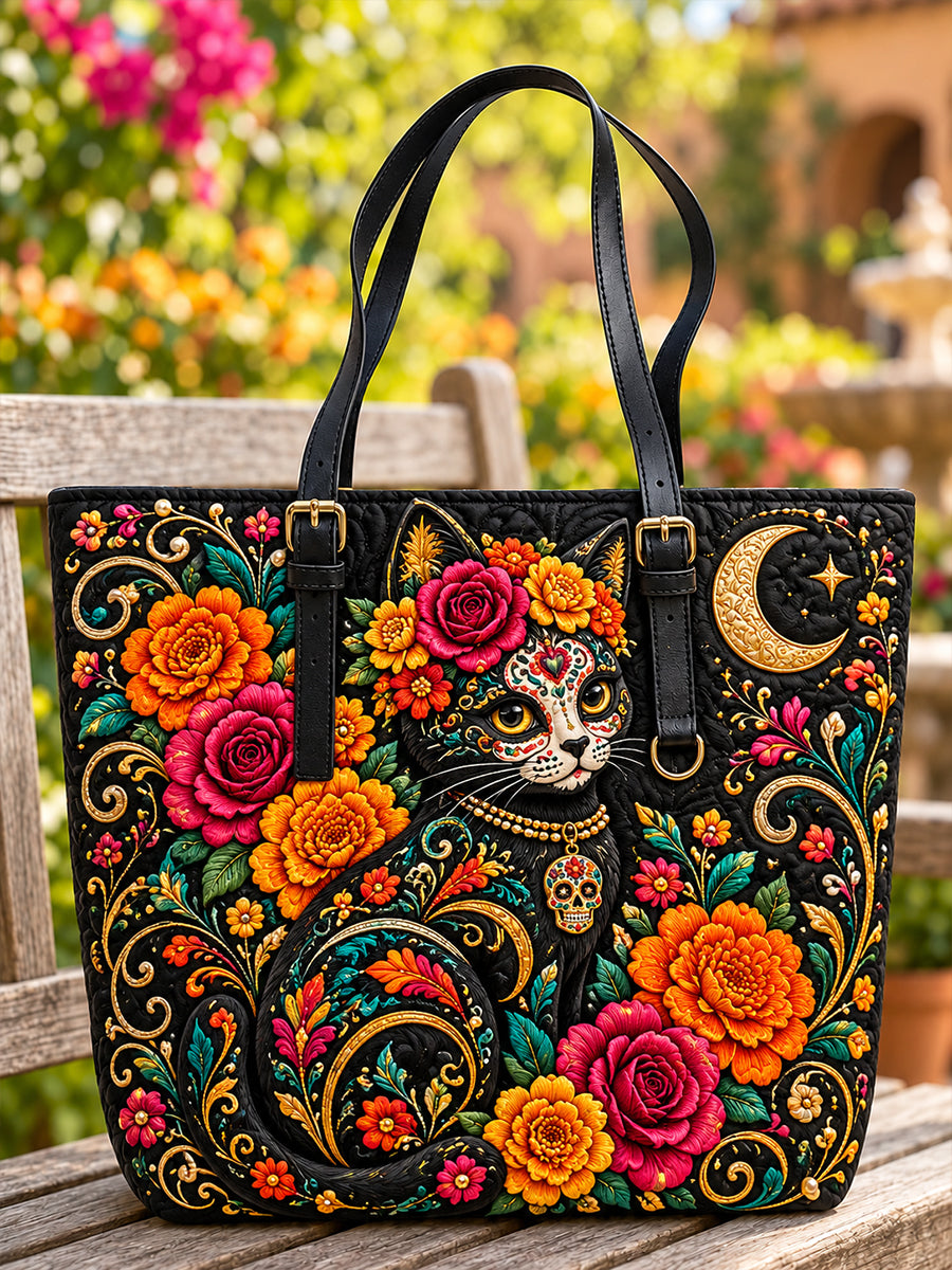 Bolsa tote del Día de los Muertos de México