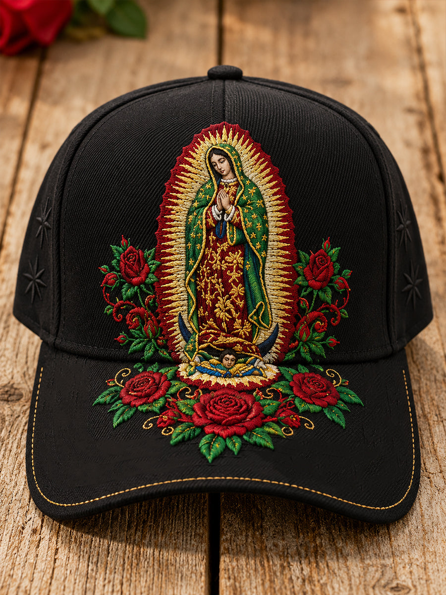 Unisex México Nuestra Señora de Guadalupe Día Fe Arte Impreso Sombrero