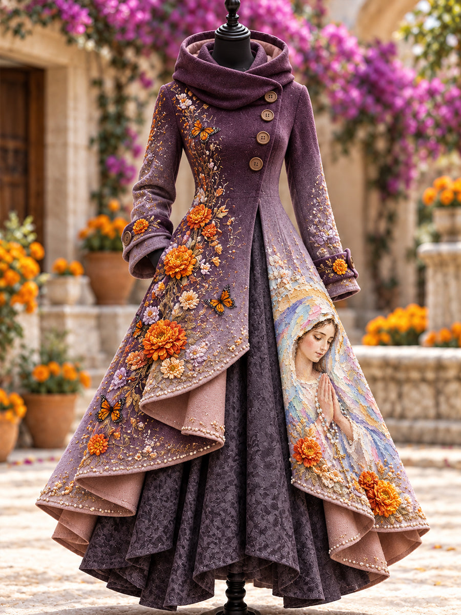 Vestido de Día de Muertos mexicano para mujer