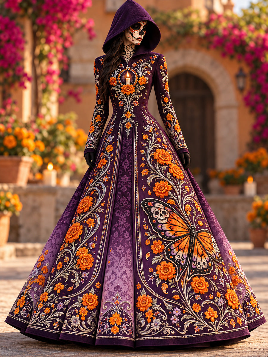 Navidad de las mujeres en vestido de la impresión de Nueva Zelanda