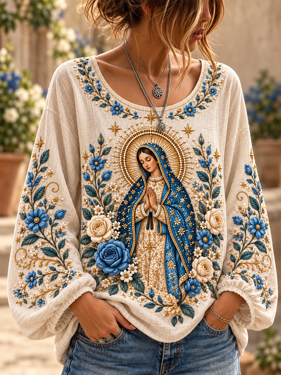 Blusa de mujer Fiesta de Nuestra Señora de Guadalupe México